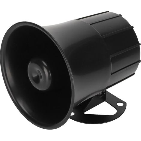 15-Watt-Sirene mit hohem Schalldruckpegel, kabelgebunden, für Gartenalarmanlage, DC 6–12 V (1/5)