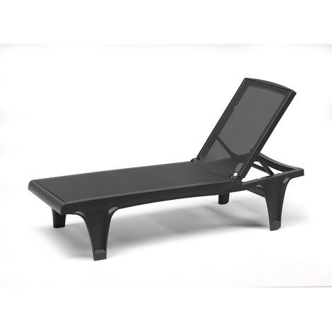 Bain de soleil, Bain de soleil Tahiti anthracite ajustable Anthracite en Plastique, Scab design (1/5)