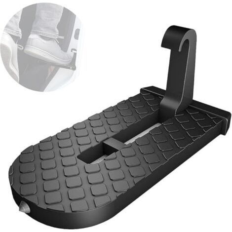 Marchepied de Porte de Voiture, Pédale de Porte de Véhicule Pliable, Antidérapant pour Atteindre Le Plafond, avec Marteau de Sécurité d'urgence. pour Voitures, Caravanes et Camions. (1/5)
