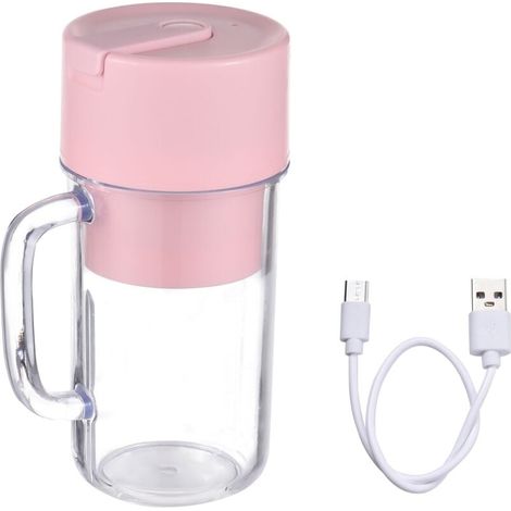 Tragbarer Standmixer – Mini-Vakuummixer für Shakes und Smoothies – Leistungsstarkes Zerkleinern mit 6 Klingen, wiederaufladbar (USB-C), BPA-frei – Ideal für Sport und Reisen (1/4)