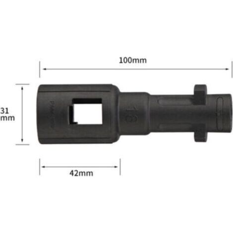 Adaptateur de raccord à baïonnette pour nettoyeur haute pression – Compatible Lavor Kew Nilfisk Alto vers Karcher série K – Matériaux durables (1/3)