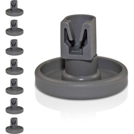 Set mit 8 Universalrollen für den Unterkorb - Passend für viele Geschirrspüler (1/5)