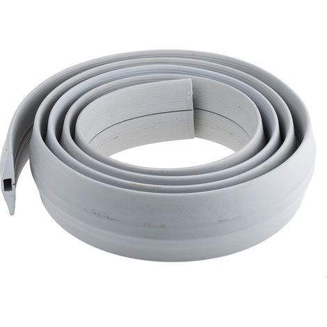 Protège câble RS PRO, Ø interne: 14mm, long. 3m, Caoutchouc Gris ( Prix pour Bobine de 1 )