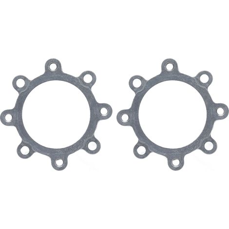 2Disques de frein en alliage d'aluminium avec moyeu fileté, joint à trou fraisé 3517‑0032‑0080 (1/5)