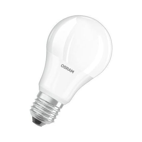 Lampadina LED E27 smerigliata standard, 4,9W, bianco caldo. (1/2)