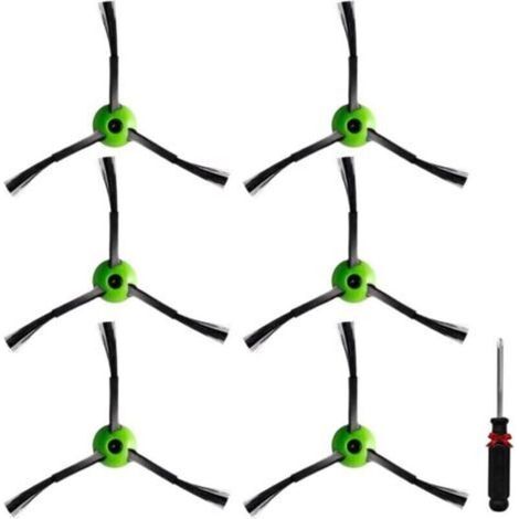 Lot de 12 brosses latérales de rechange pour aspirateur iRobot Roomba j5 j5+ j6 j6+ j7 j7+ j8 j8+ j9 j9+ i3 i4 i5 i5+ i6 i6+ i7 i7+ i8 i8+ e5 e6 5150 6198 7150 7550 j & i & e series