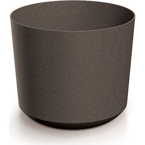 Prosperplast Blumentopf TUBO Eco Wood Kaffee 39 cm