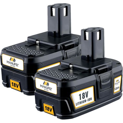 2X Pour DeWalt Batterie 18V 9.0 Ah XR Li-Ion DCB182 DCB184-XJ DCB183 DCB183-XJ DCB205-2 DCB200-2 DCB204-2 DCB206-2 (1/5)