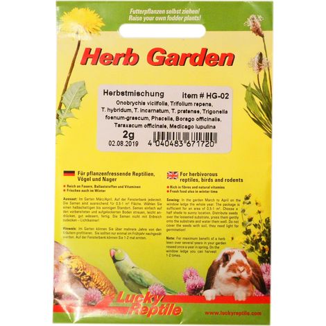 Lucky Reptile HG-02 Herb Garden - Miscela Autunnale, 2 g (1/3)
