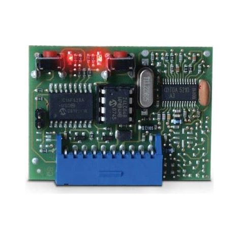 Récepteur embrochable S449 2 canaux 433Mhz, open collector, pour moteur de la gamme TRADE - CARDIN - (1/2)