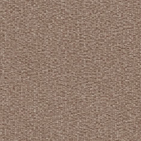 Papel pintado liso Profhome LC522208-DI papel pintado vinílico estampado en caliente tejido non tejido gofrado con textura perceptible sutilmente satinado marrón chocolate pardo pálido 5,33 m2