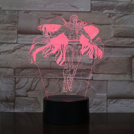 Lampe de chevet LED 3D Max Eisenhardt colorée à changement de couleur (1/3)