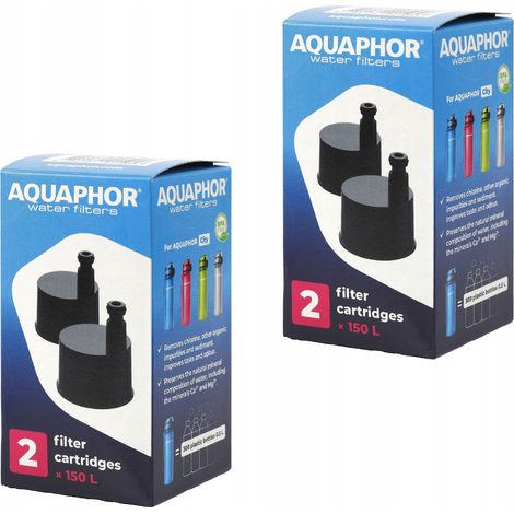 Filtros para botella Aquaphor City (4 unidades). (1/5)