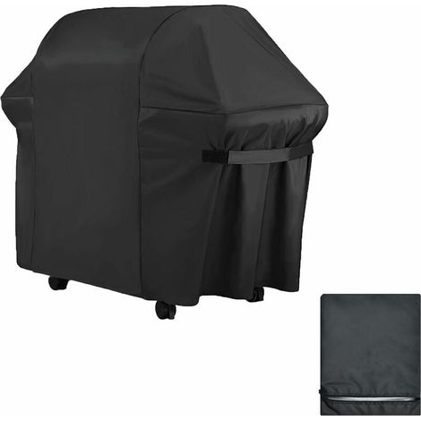 Housse Barbecue, Étanche BBQ Grill Oxford Tissu Couverture de Barbecue Pluie extérieure Barbecue Protecteur Anti-poussière Grande 3-4 Couverture de Grill de brûleur, Anti-Larme (1/5)