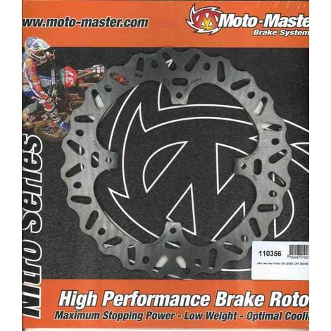 Disco de freno trasero MOTO-MASTER NITRO para Honda CR 125/250 '02-'07, CRF 250/450R '04-'21 (240X121,5X4)