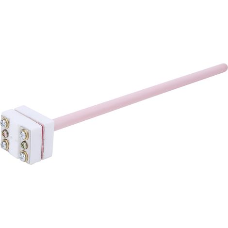 2 têtes de sonde thermocouple de type S, en platine-rhodium et corindon, tube de protection WRP-100L = 300 mm (1/5)
