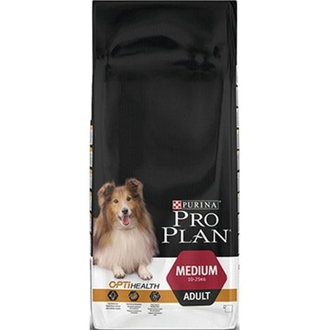 Purina – Croquettes pour chien adulte taille moyenne au poulet – 14 kg – Soutien articulaire et pelage brillant – Nutrition équilibrée