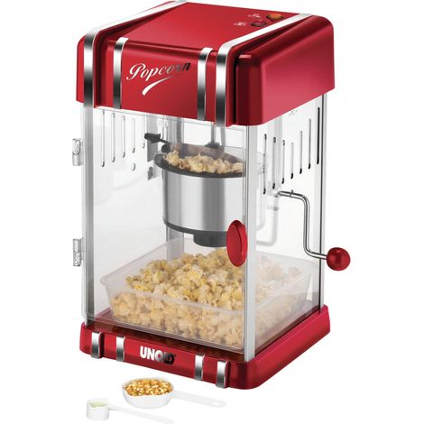 Unold 48535 Máquina de Palomitas Rojo Metalizado
