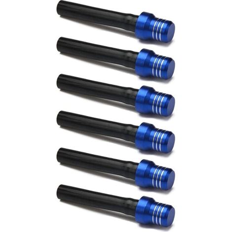Set di 6 tappi per valvole del serbatoio carburante, adatti per moto da fuoristrada, ATV e altri veicoli fuoristrada.