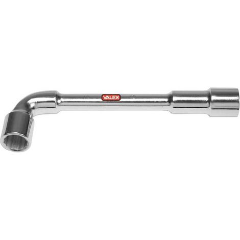 CHIAVE A TUBO PIPA ESAGONALE/POLIGONALE ACCIAIO Cr-V 9mm VALEX