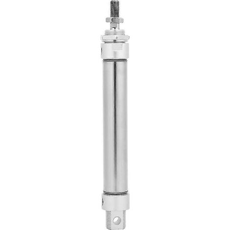 Mini vérin pneumatique en acier inoxydable, rond, à double action, composants pneumatiques MA25MA25 x 150 (1/5)