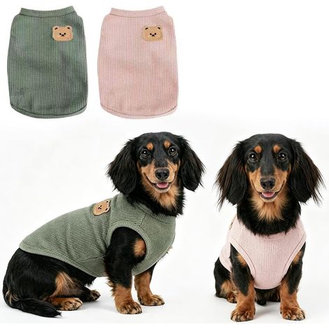 Hundekleidung pour Kleine Hunde, Hunde T‑Shirt pour Welpe Hunde T‑Shirt pour Welpe (1/5)