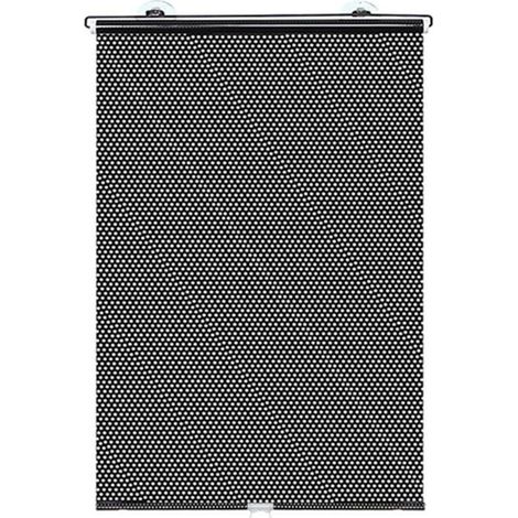 Store enrouleur occultant 50x125 cm – Sans perçage, sans cordon – Isolation thermique – Noir – Bureau, maison (1/5)