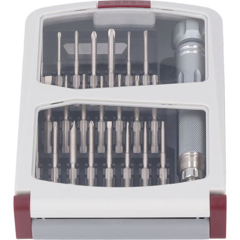 Tournevis précision 22-en-1, embouts S2 acier, outil réparation smartphone et ordinateur portable, kit multifonction (1/5)