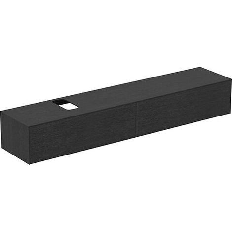 IDEAL STANDARD T4334Y4 Meuble bas WT Conca, 2 tiroirs (1/2)