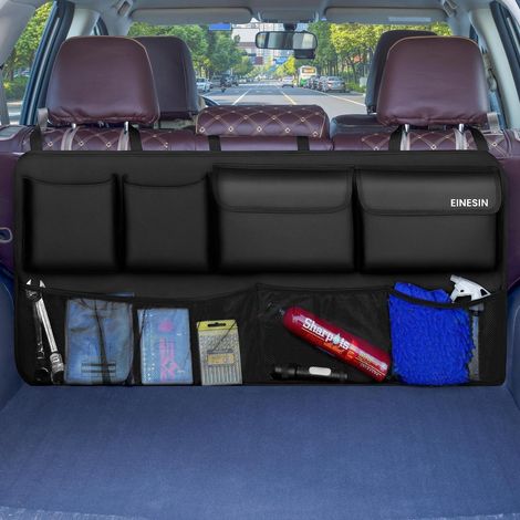 Organisateur de coffre voiture 110x54cm, sac de rangement pliable, étanche (1/5)