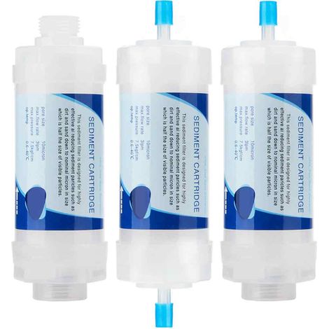 Quick Chlorine Removal Water Filter 10 Microns PP&PPF Cotton for Home Shower Use