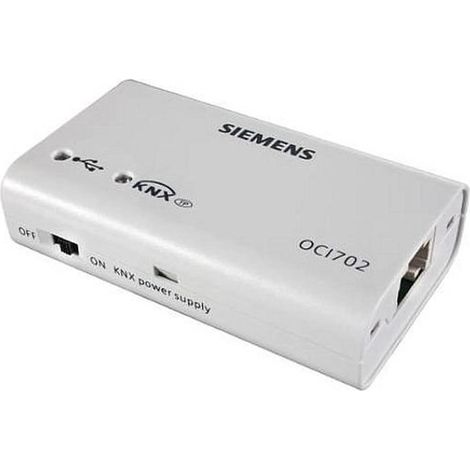 Interfaz USB Siemens s55800y 101 compatibilidad KNX conexión USB