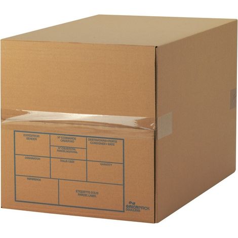 Caisse picking type Decathlon® 400 x 400 x 600 mm - COLIS 20 CAISSES (1/5)
