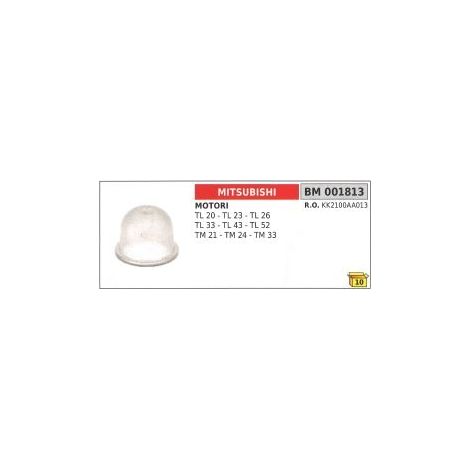 Cebador mezcla gasolina MITSUBISHI TL20 TL23 TL26 desbrozadora KK2100AA013