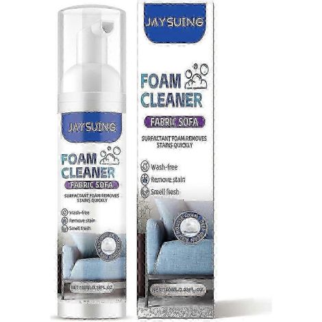 1 nettoyant en mousse pour canapé en tissu, pour éliminer les taches sur les rideaux, matelas et tissus d'ameublement (1/4)