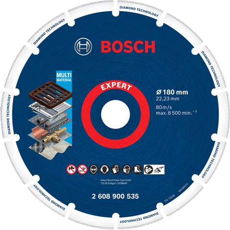 Bosch Accessories 2608900535 M14 Diamanttrennscheibe Durchmesser 180 mm Bohrungs-Ø 22.23 mm  1 St.