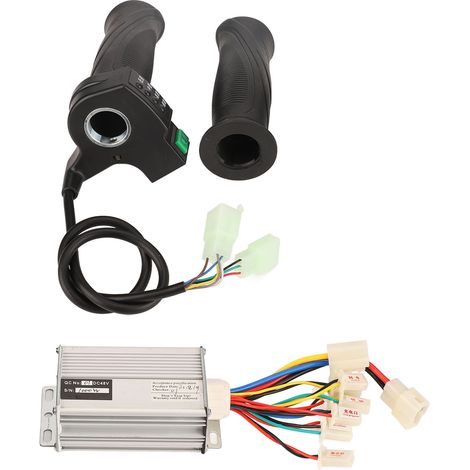 48V 1000W Elektrofahrrad-Bürstenmotor-Controller mit 4-Gang-Gasgriff und elektrischem Gasgriff-Set (1/5)