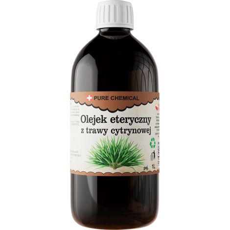 Huile essentielle de citronnelle - 1L - Naturelle - Aromathérapie - Bien-être
