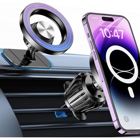 Supporto per telefono da auto, supporto magnetico per telefono da auto, accessorio per telefono da auto (1/4)