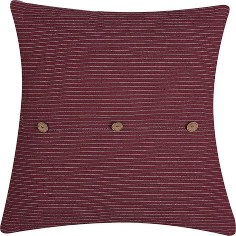 Dekokissen CAMPANULA 45 x 45 cm Rot Ohne Muster