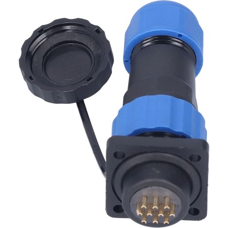 Connecteur d'alimentation étanche, prise et fiche carrées pour l'aviation, adaptateur industriel de soudage, 250 V 5 A, broches SP2010. (1/5)