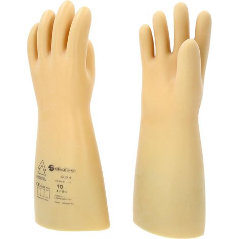 KS Tools Elektriker-Schutzhandschuh mit Schutzisolierung, Größe 10, Klasse 4, weiß (1/4)