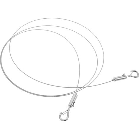 LIFKOME Corde de levage en acier inoxydable, fil robuste pour (1/5)