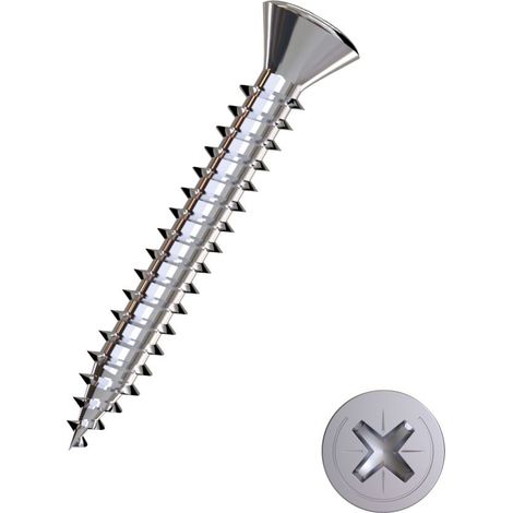 Connex Blechschrauben 2,9 x 13 mm PH 1 Linsensenkkopf - 50 Stück Blechschrauben