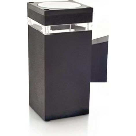 Simple outdoor wall light, aluminum outdoor wall light, GU10 socket, outdoor wall light (1/4)