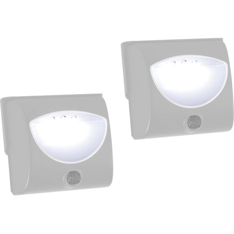 LED Treppenlicht 2er SET Orientierungslicht mit Bewegungsmelder, Batteriebetrieb (1/5)