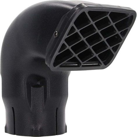Snorkel de voiture, 3.5in voiture boue tuba tête de remplacement collecteur de poussière entrée d'air entrée accessoire universel (1/5)