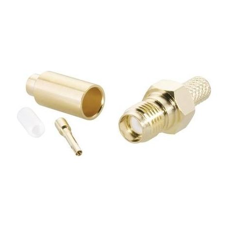 BKL Electronic 0409089 0409089 Connettore SMA Presa dritta 50 Ω 1 pz.