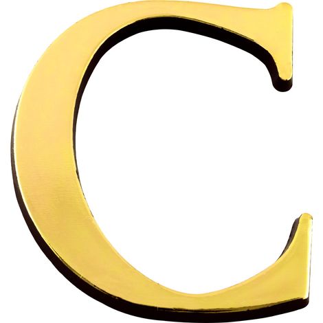 Lettre C Or Hauteur 60mm - 4623375 (1/2)
