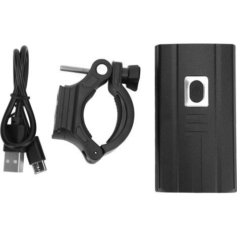 Phare de Vélo USB Rechargeable Lumière Avant Étanche pour Cyclisme Éclairage Puissant (1/5)